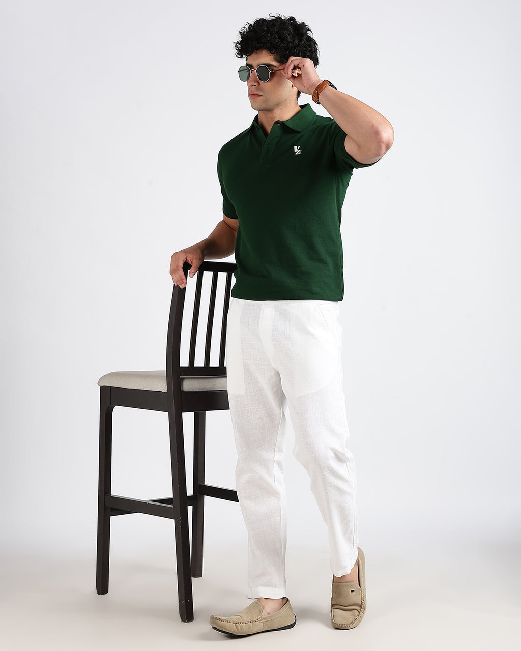 Tailored Fit Polo - Green