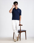 Tailored Fit Polo - Navy Blue
