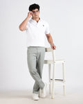 Tailored Fit Polo - White