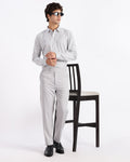 Tapered Fit Gurkha Pants - Grey
