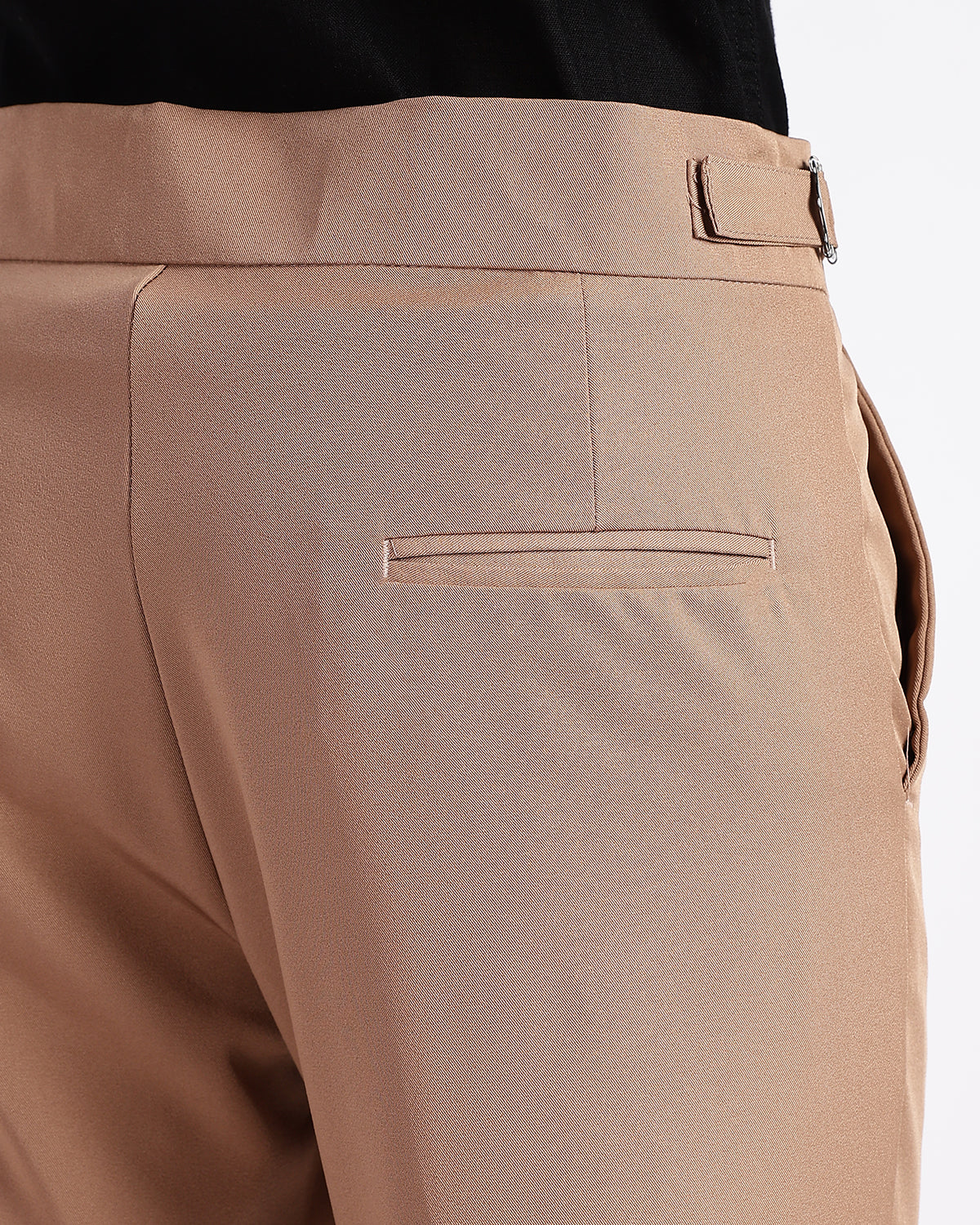 Tapered Fit Gurkha Pants - Brown