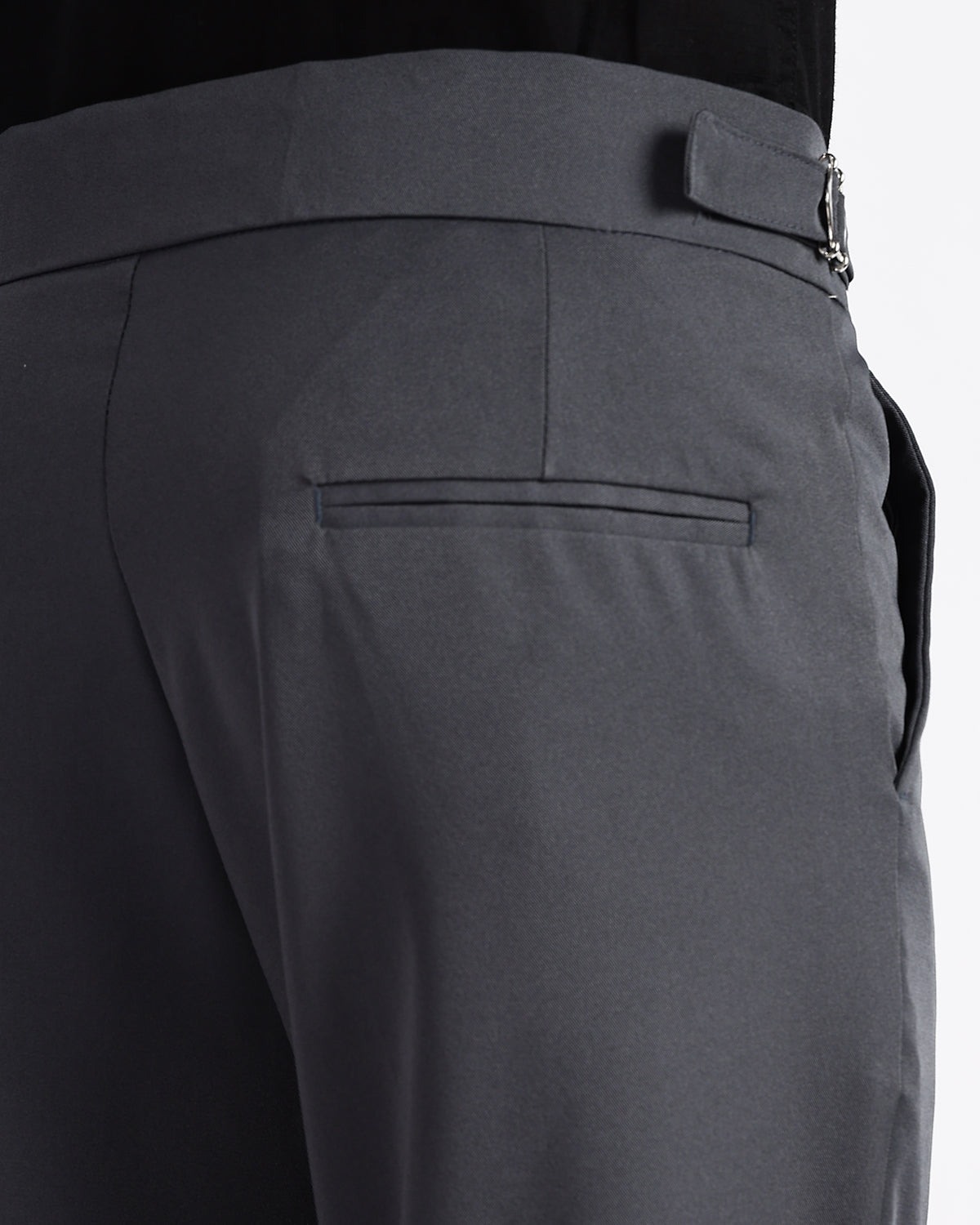 Tapered Fit Gurkha Pants - Charcoal