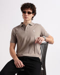 Tailored Fit Polo - Beige