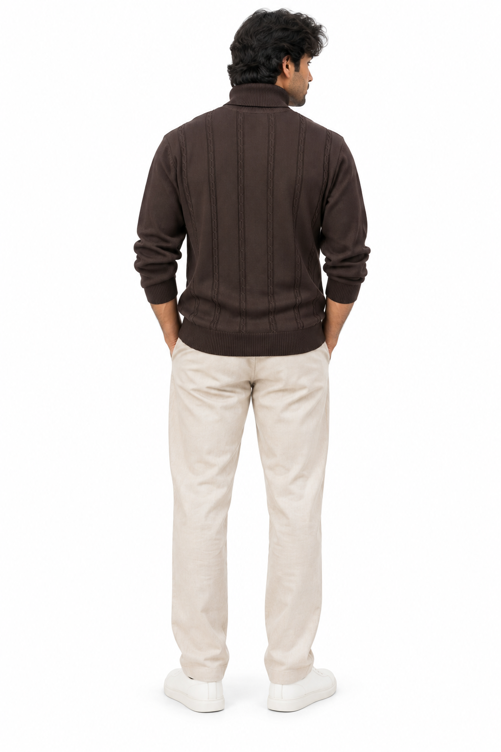 Vibezon Turtleneck - Brown