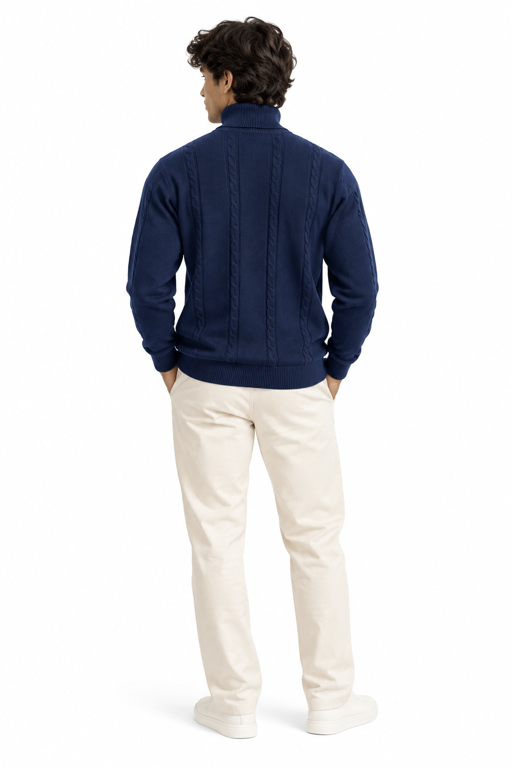 Vibezon Turtleneck - Navy