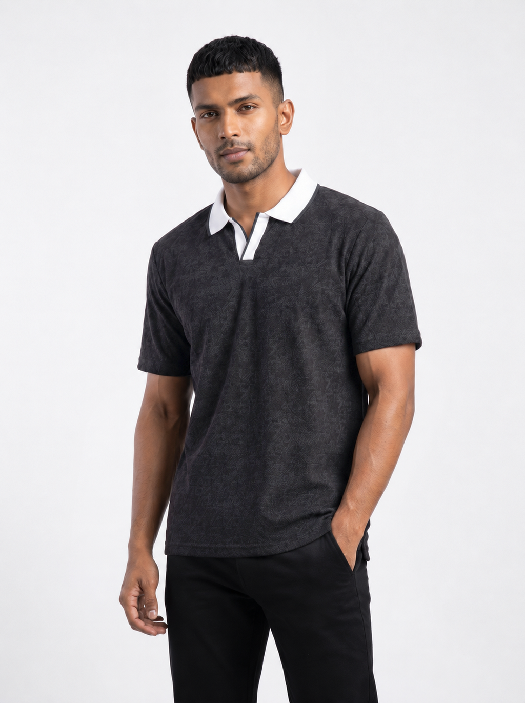 The Signature Polo - Charcoal