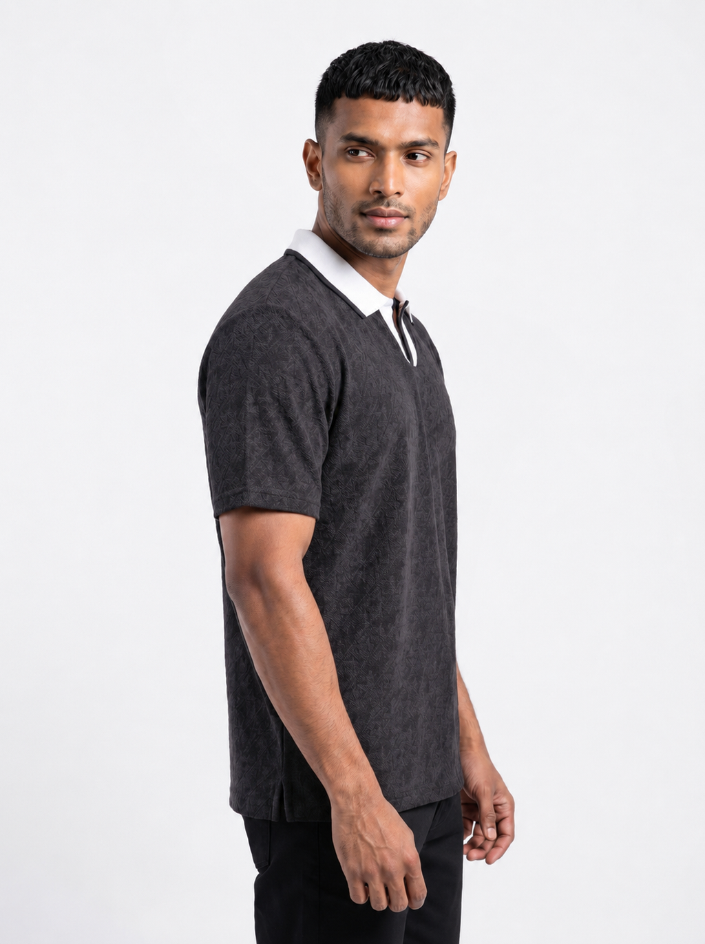 The Signature Polo - Charcoal