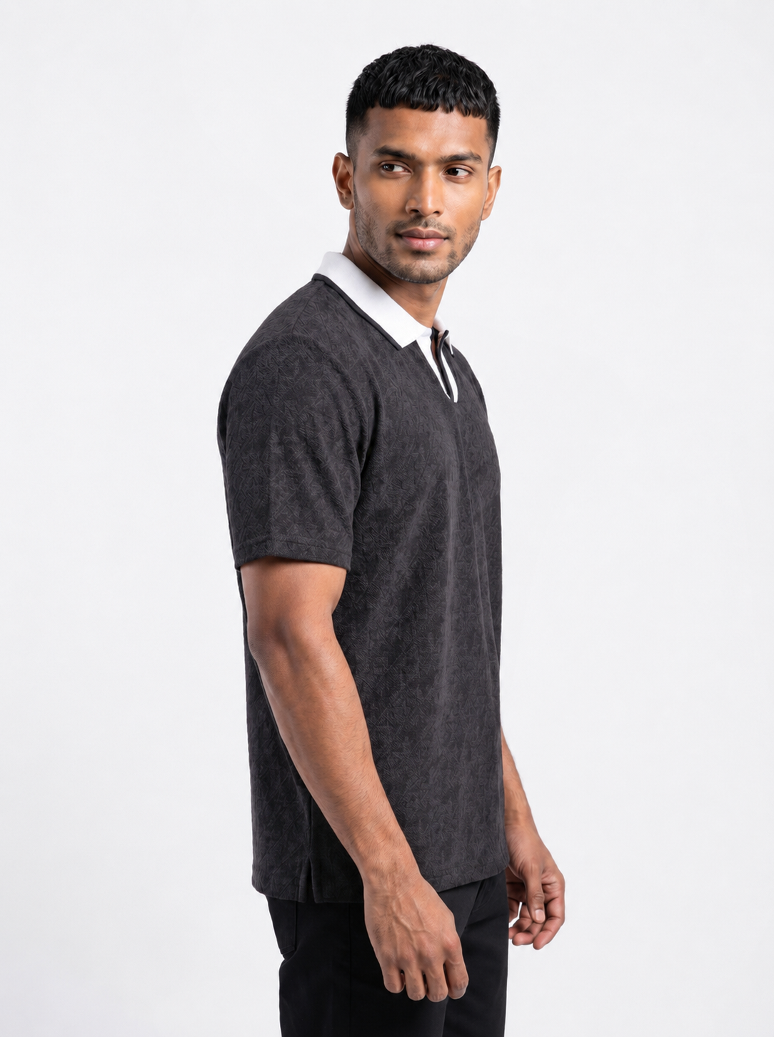 The Signature Polo - Charcoal