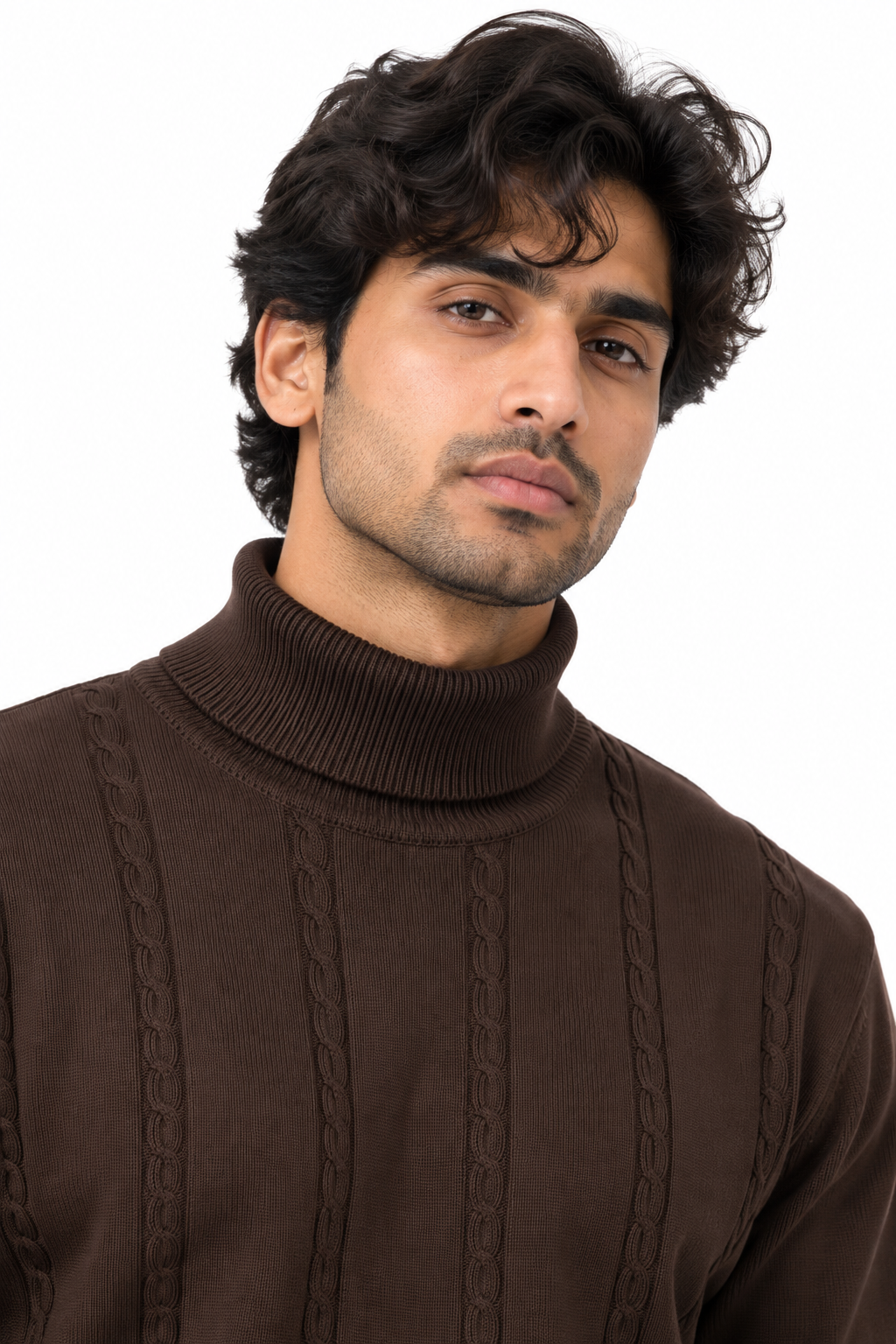 Vibezon Turtleneck - Brown