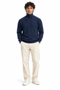 Vibezon Turtleneck - Navy