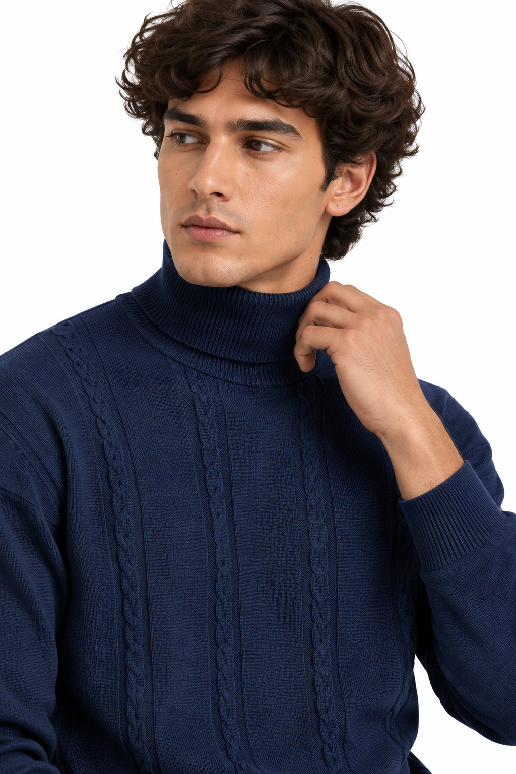 Vibezon Turtleneck - Navy