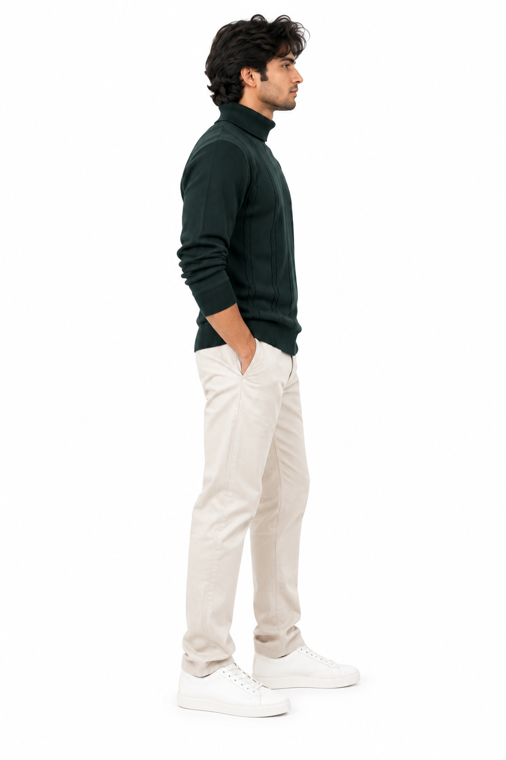 Vibezon Turtleneck - Green