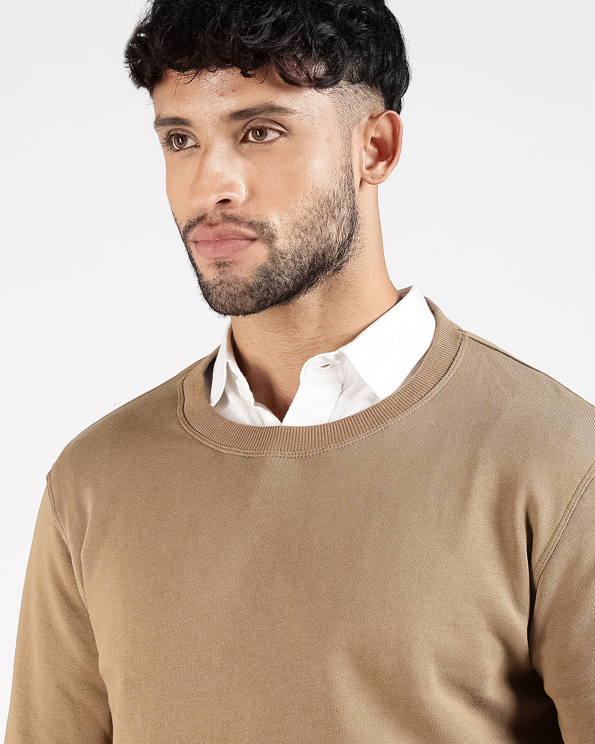 Relaxed Fit Sweatshirt - Khaki