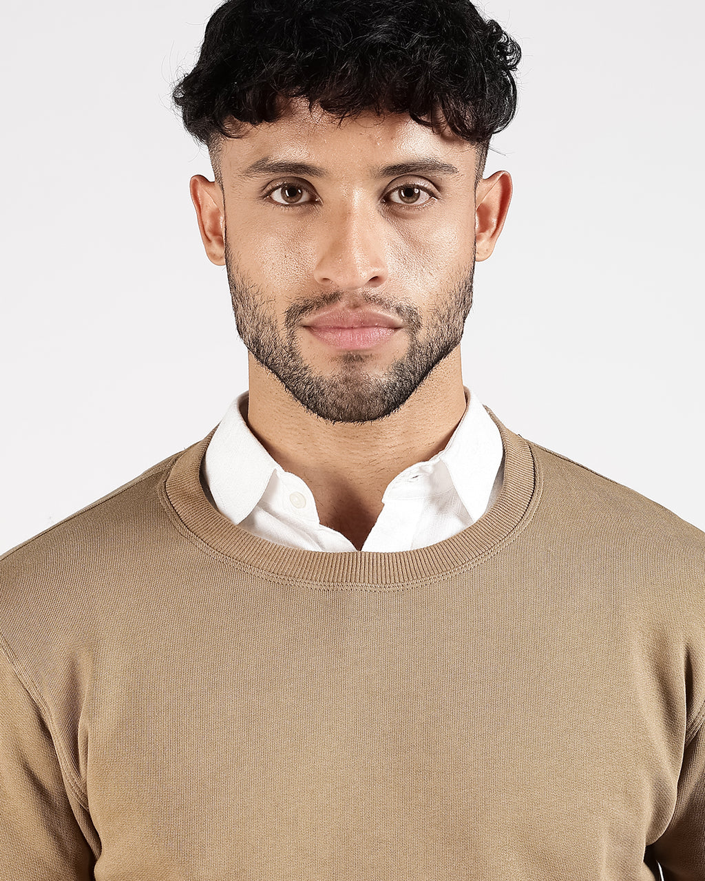 Relaxed Fit Sweatshirt - Khaki