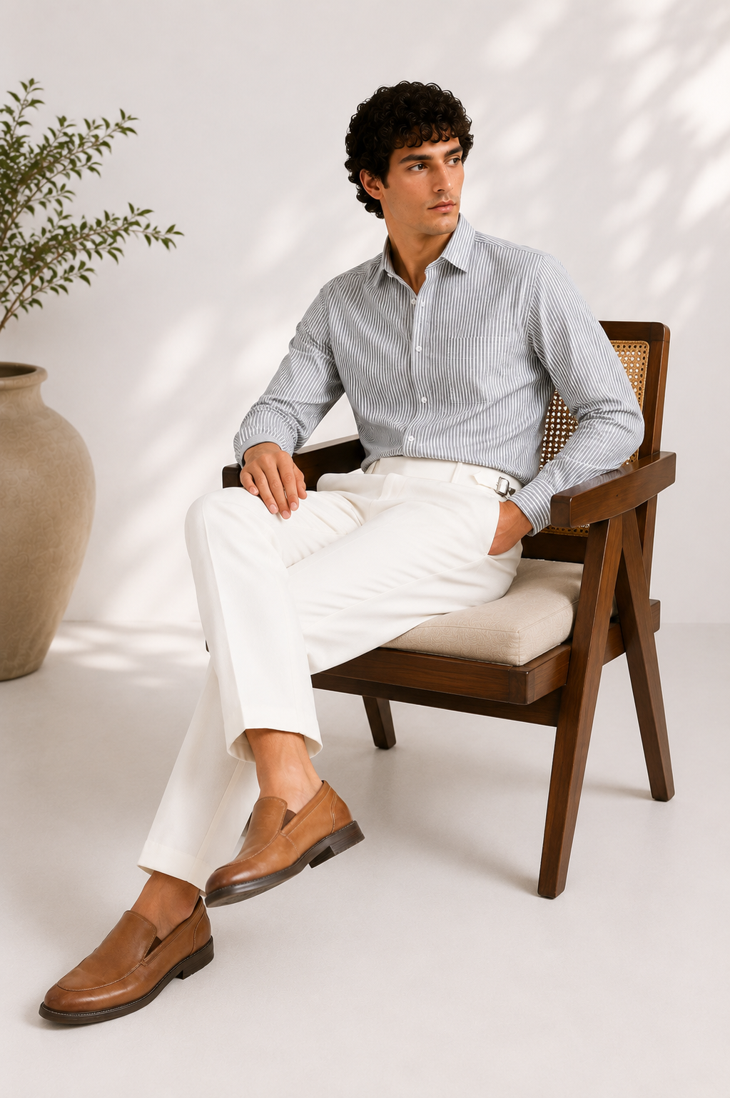 Gurkha Pants - White