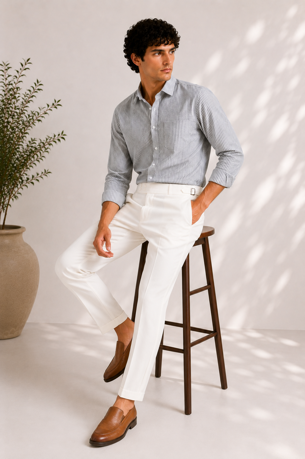 Gurkha Pants - White