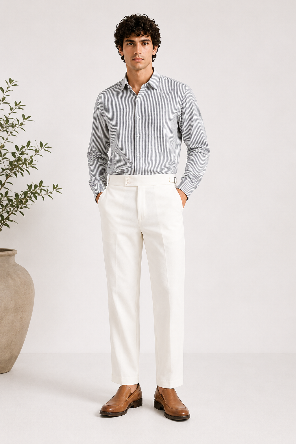 Gurkha Pants - White