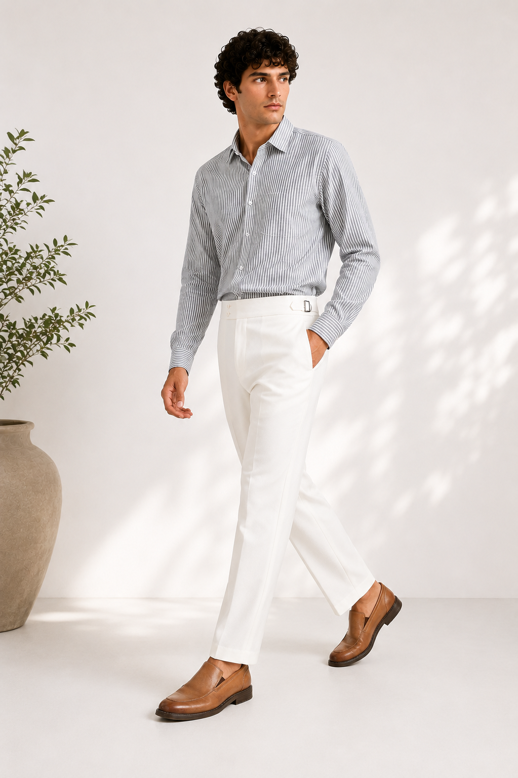 Gurkha Pants - White