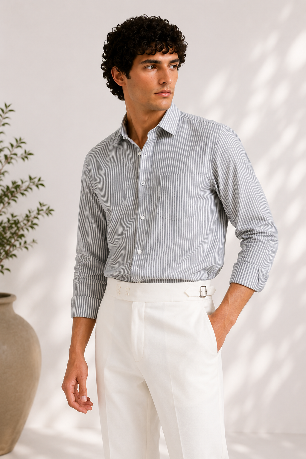 Gurkha Pants - White