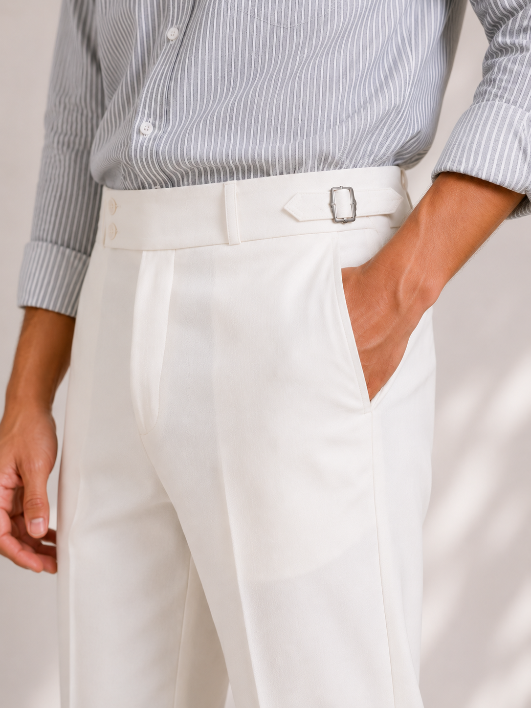 Gurkha Pants - White
