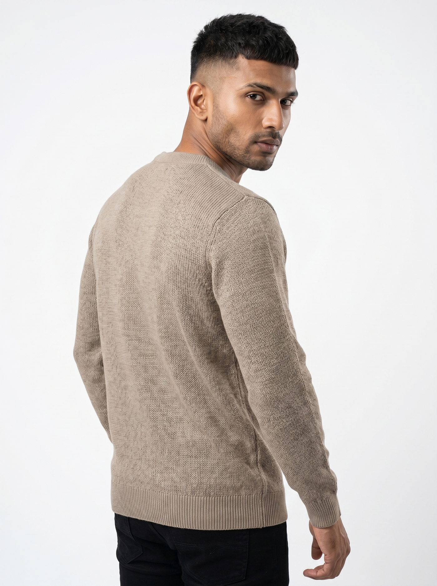 Relaxed Fit Sweatshirt - Beige