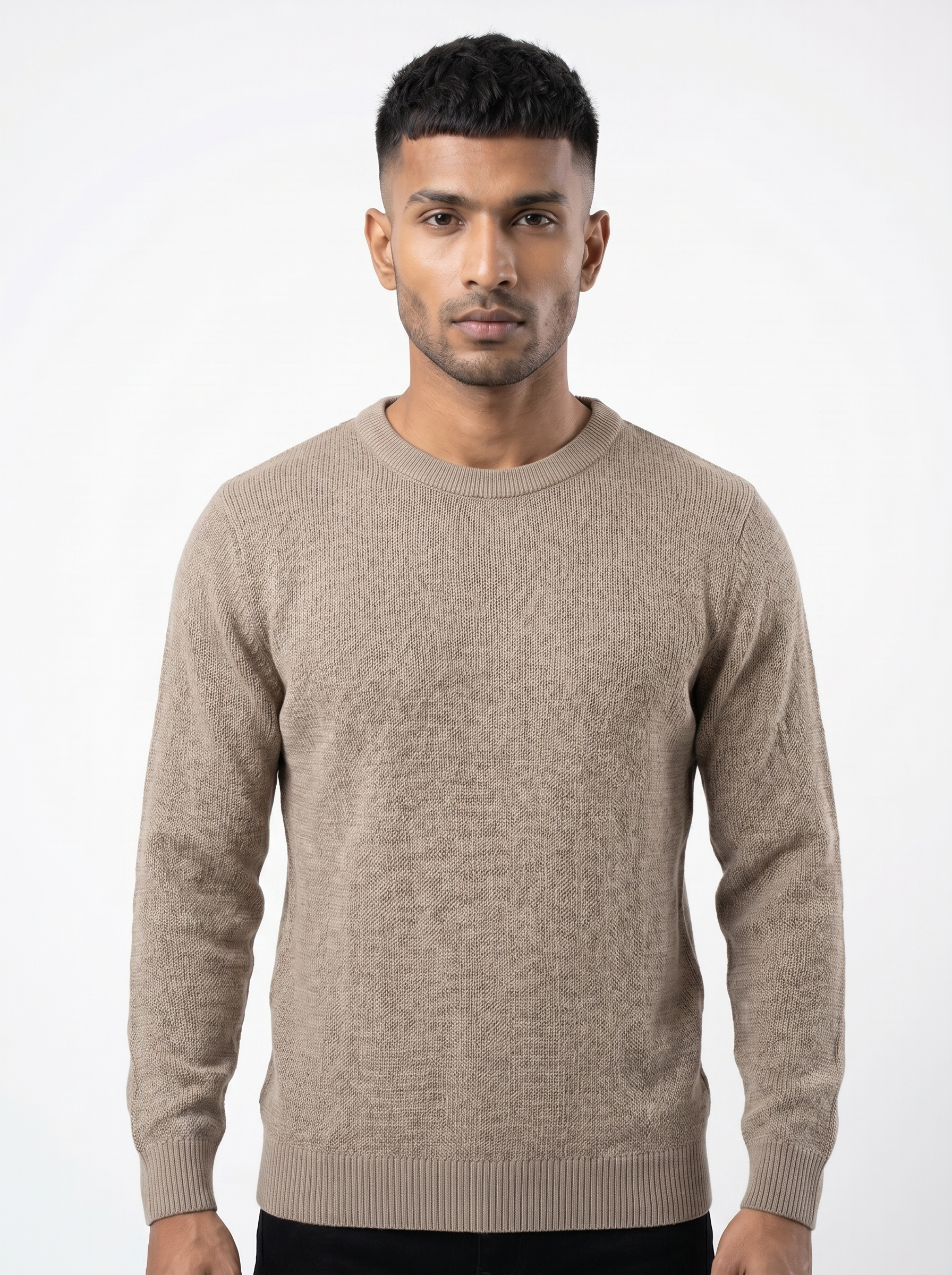 Relaxed Fit Sweatshirt - Beige
