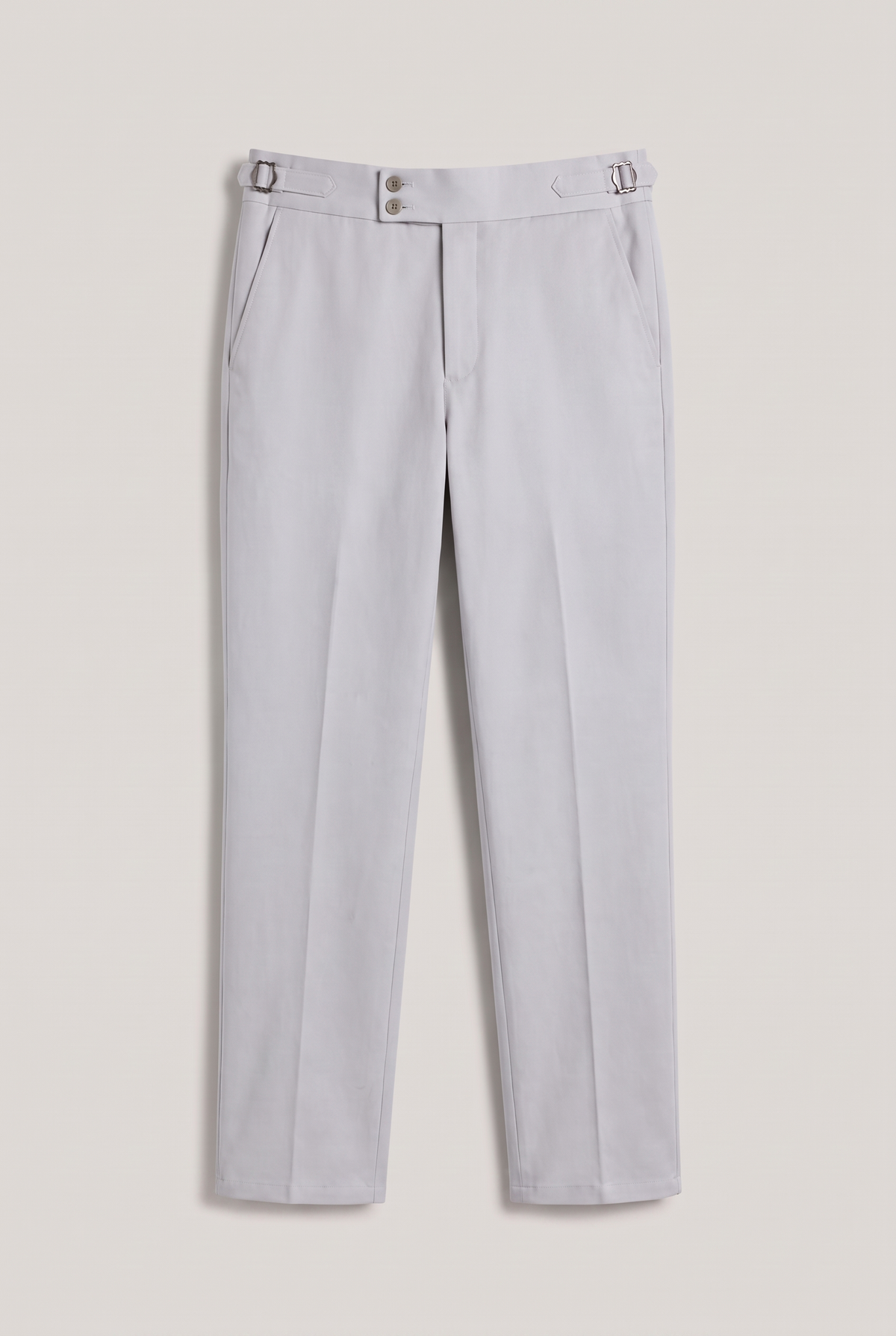 Gurkha Pants - Grey — product-only front studio photograph
